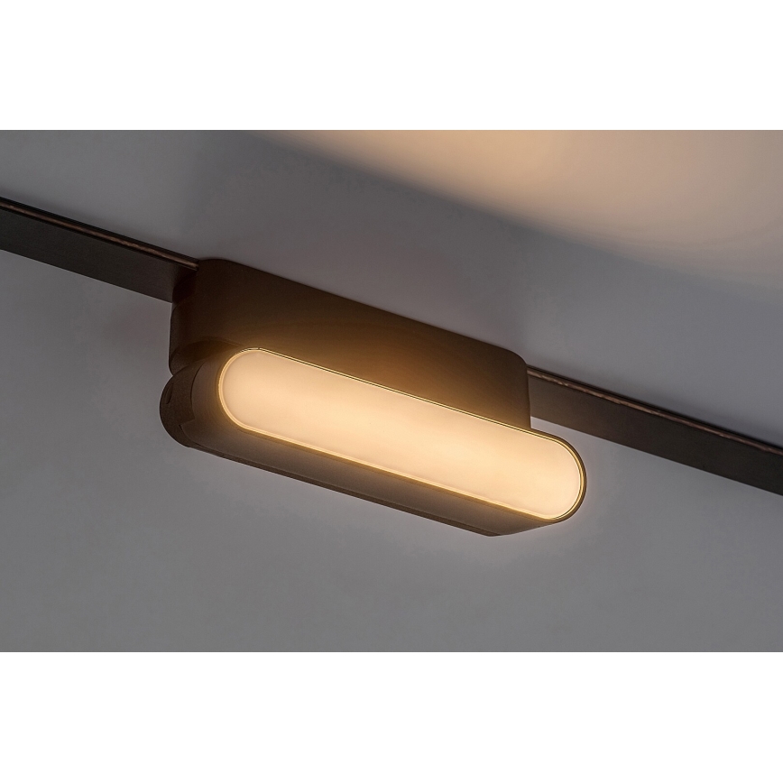 Rabalux - LED Pritemdomas lubinis šviestuvas vienfazės bėgelio sistemai LED/4W/24V 2700-5500K Wi-Fi Tuya 11,5 cm juoda