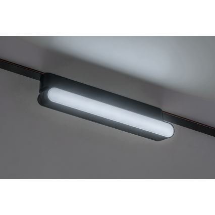 Rabalux - LED Pritemdomas lubinis šviestuvas vienfazės bėgelio sistemai LED/7W/24V 2700-5500K Wi-Fi Tuya 22 cm juoda