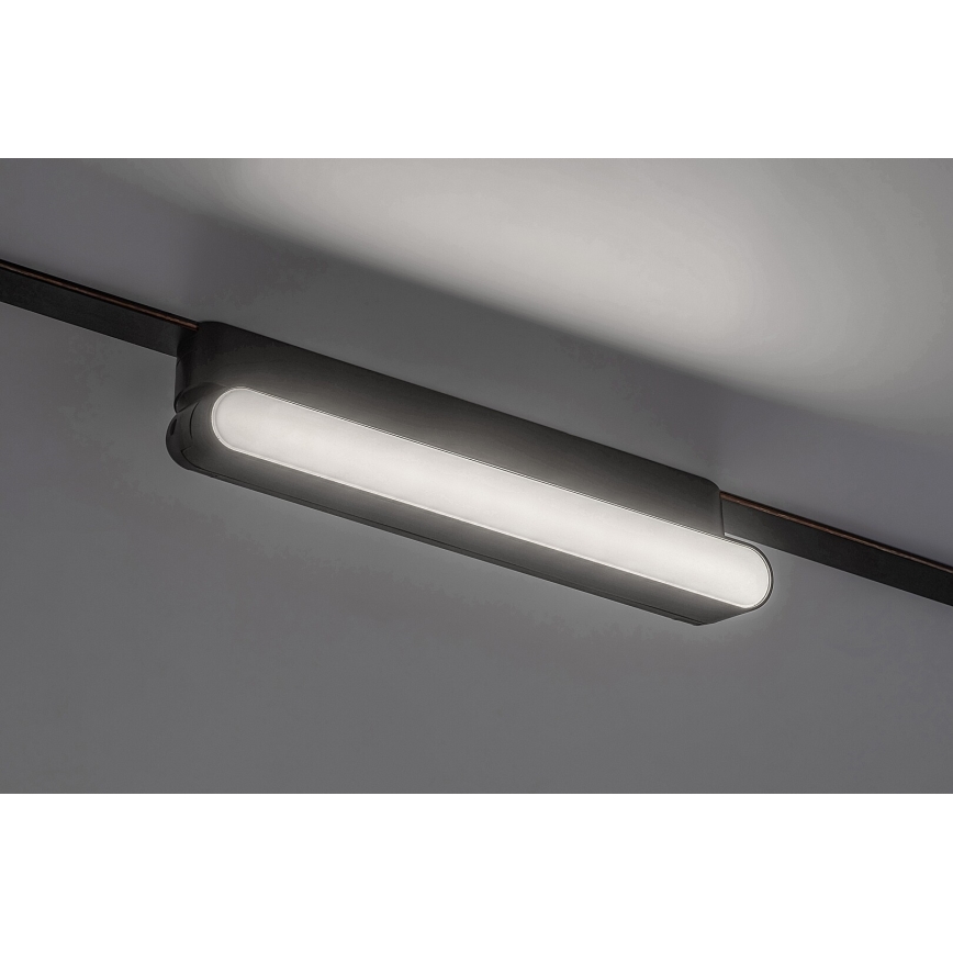 Rabalux - LED Pritemdomas lubinis šviestuvas vienfazės bėgelio sistemai LED/7W/24V 2700-5500K Wi-Fi Tuya 22 cm juoda