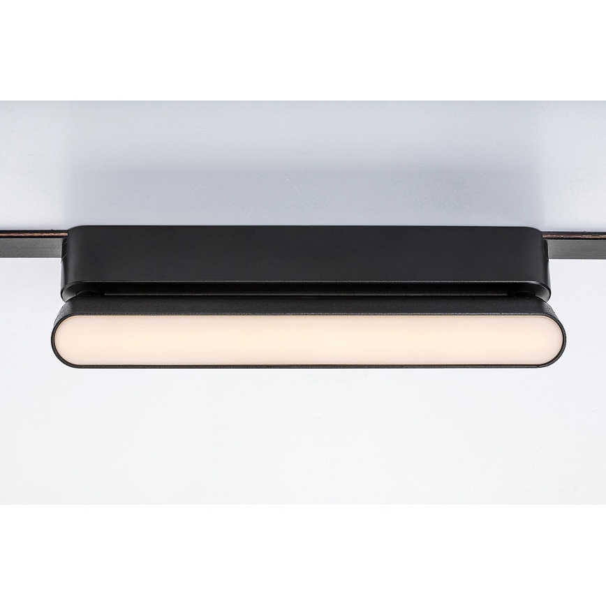 Rabalux - LED Pritemdomas lubinis šviestuvas vienfazės bėgelio sistemai LED/7W/24V 2700-5500K Wi-Fi Tuya 22 cm juoda