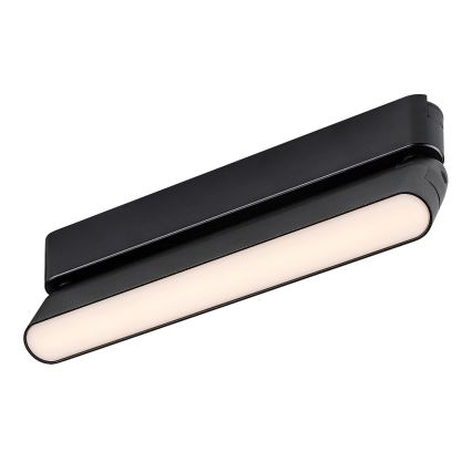 Rabalux - LED Pritemdomas lubinis šviestuvas vienfazės bėgelio sistemai LED/7W/24V 2700-5500K Wi-Fi Tuya 22 cm juoda