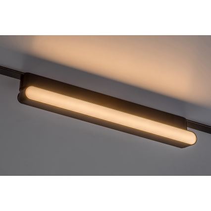 Rabalux - LED Pritemdomas lubinis šviestuvas vienfazės bėgelio sistemai LED/13W/24V 2700-5500K Wi-Fi Tuya 33 cm juoda