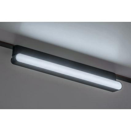 Rabalux - LED Pritemdomas lubinis šviestuvas vienfazės bėgelio sistemai LED/13W/24V 2700-5500K Wi-Fi Tuya 33 cm juoda
