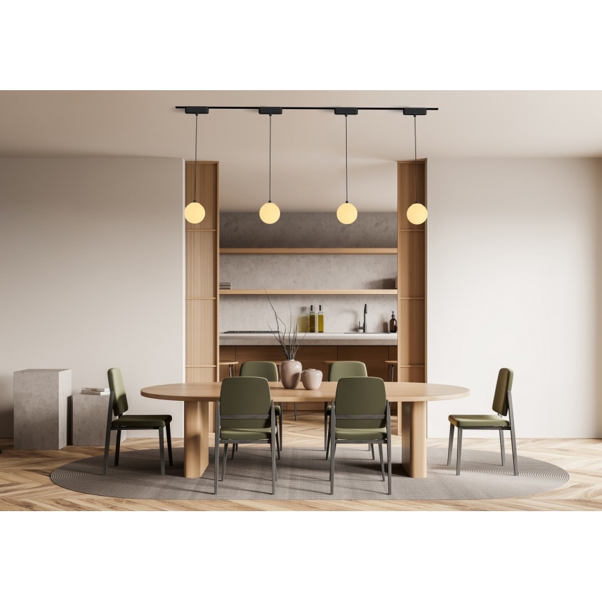 Rabalux - LED Reguliuojamas pakabinamas sietynas 1-fazės bėgių sistemai LED/5W/24V 2700-5500K Wi-Fi Tuya juoda