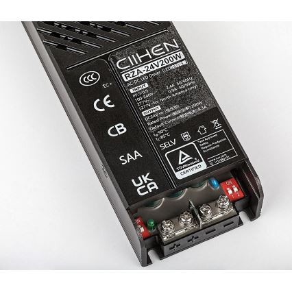 Rabalux - Įleidžiamas maitinimo šaltinis šviestuvams bėgių sistemoje 200W/230V