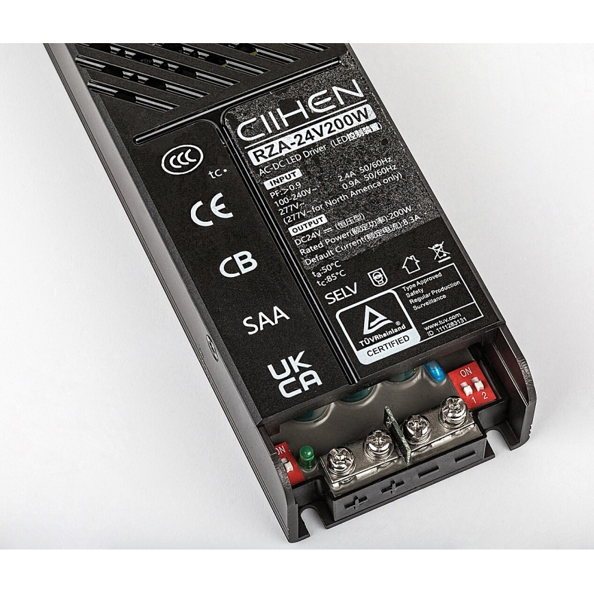 Rabalux - Įleidžiamas maitinimo šaltinis šviestuvams bėgių sistemoje 200W/230V
