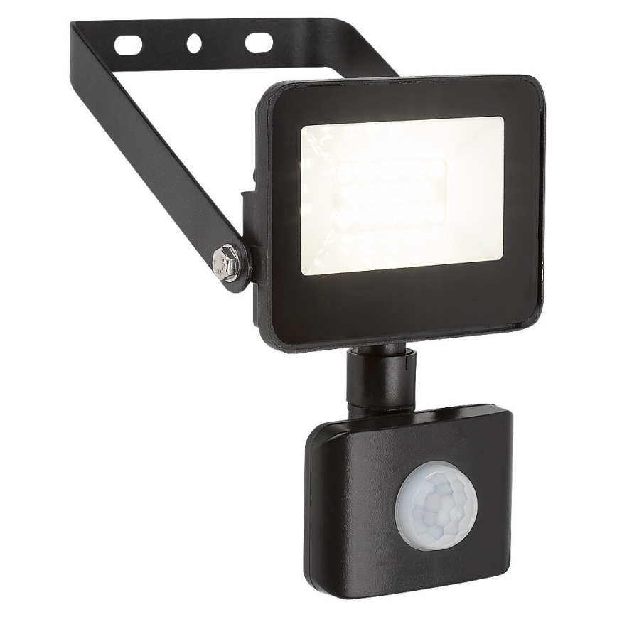 Rabalux - LED prožektorius su jutikliu LED/10W/230V 4000K IP44 juoda