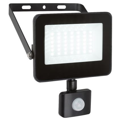 Rabalux - LED prožektorius su jutikliu LED/30W/230V 4000K IP44 juoda