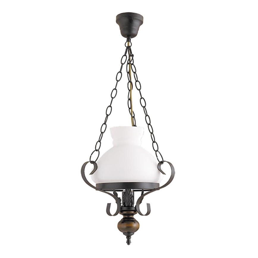 Rabalux 7076 - Sietynas ant grandinės PETRONEL 1xE27/60W/230V