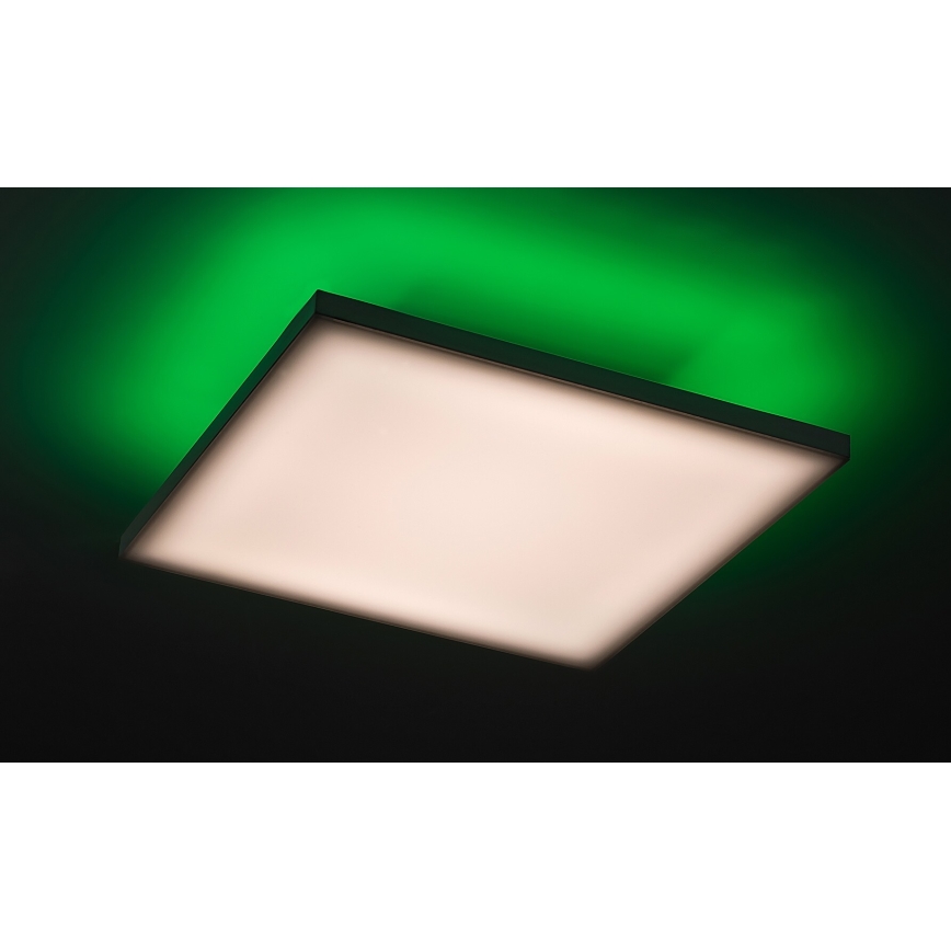 Rabalux - LED RGB pritemdomas lubinis šviestuvas LED/18W/230V 3000-6500K 30x30 cm + nuotolinio valdymo pultas