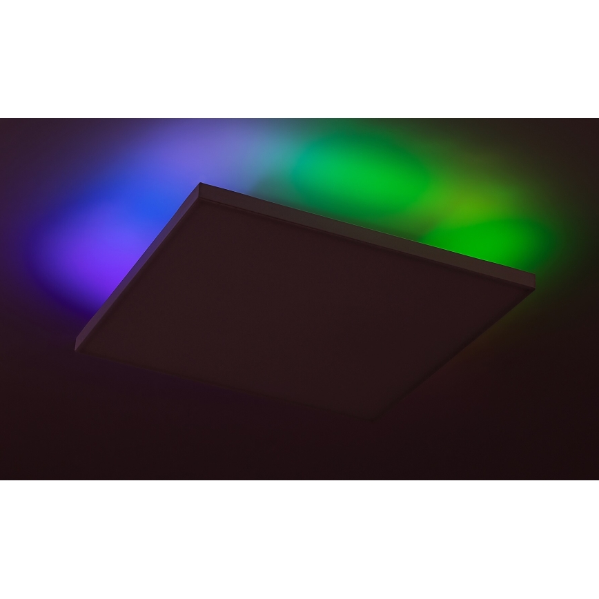 Rabalux - LED RGB pritemdomas lubinis šviestuvas LED/18W/230V 3000-6500K 30x30 cm + nuotolinio valdymo pultas