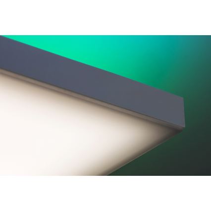 Rabalux - LED RGB pritemdomas lubinis šviestuvas LED/18W/230V 3000-6500K 30x30 cm + nuotolinio valdymo pultas