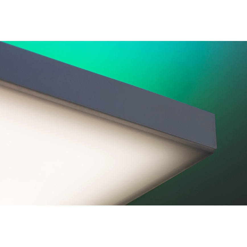 Rabalux - LED RGB pritemdomas lubinis šviestuvas LED/18W/230V 3000-6500K 30x30 cm + nuotolinio valdymo pultas