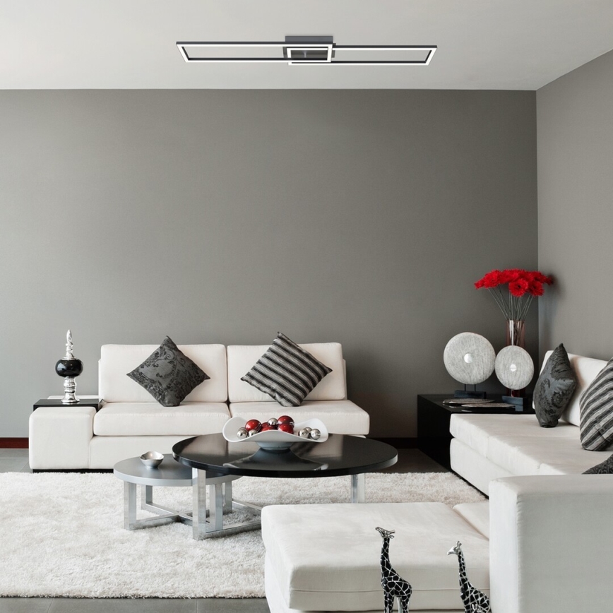 Rabalux - Pritemdomas LED lubų šviestuvas LED/38W/230V 3000-6500K Wi-Fi Tuya + nuotolinis valdymas 20x102 cm