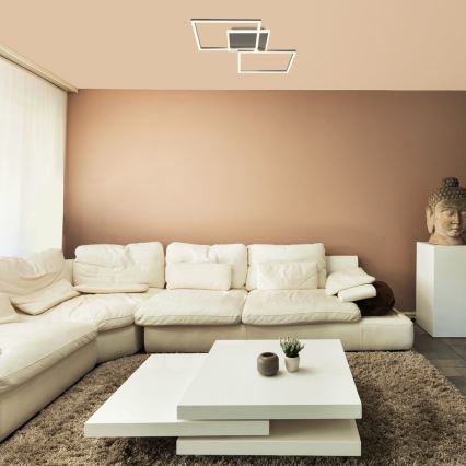 Rabalux - LED Lubinis šviestuvas LED/40W/230V 4000K matinis chromas 39x50 cm