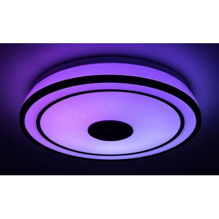 Rabalux - LED RGB pritemdomas lubinis šviestuvas su kolonėle LED/24W/230V 3000-6500K + nuotolinio valdymo pultas