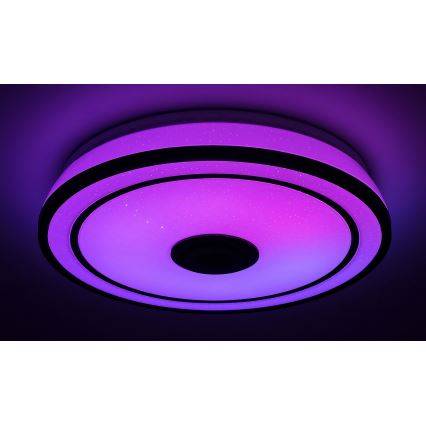 Rabalux - LED RGB pritemdomas lubinis šviestuvas su kolonėle LED/24W/230V 3000-6500K + nuotolinio valdymo pultas