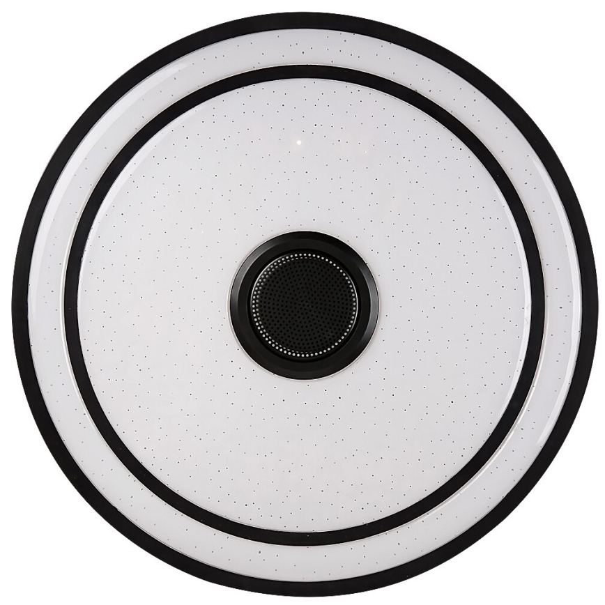 Rabalux - RGB LED reguliuojamas lubinis šviestuvas su garsiakalbiu LED/24W/230V 3000-6500K + nuotolinis valdymas Ø 39,5 cm