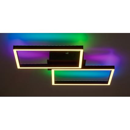 Rabalux - LED RGBW Reguliuojamas lubinis šviestuvas LED/40W/230V 2700-6500K + nuotolinio valdymo pultas