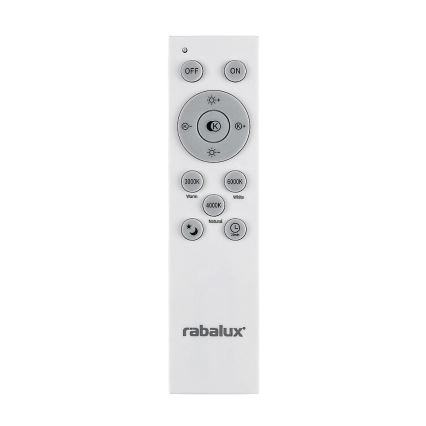 Rabalux - LED reguliuojamas pakabinamas šviestuvas su kabeliu LED/60W/230V 3000-6000K juodas + nuotolinio valdymo pultas