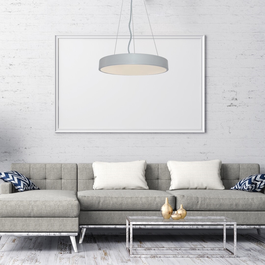Rabalux - LED reguliuojamas pakabinamas šviestuvas su kabeliu LED/60W/230V sidabrinis 3000-6000K + nuotolinis valdymas