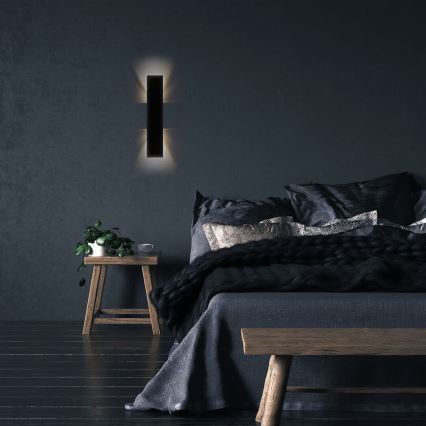 Rabalux - LED sieninis šviestuvas LED/6W/230V 3000K juoda