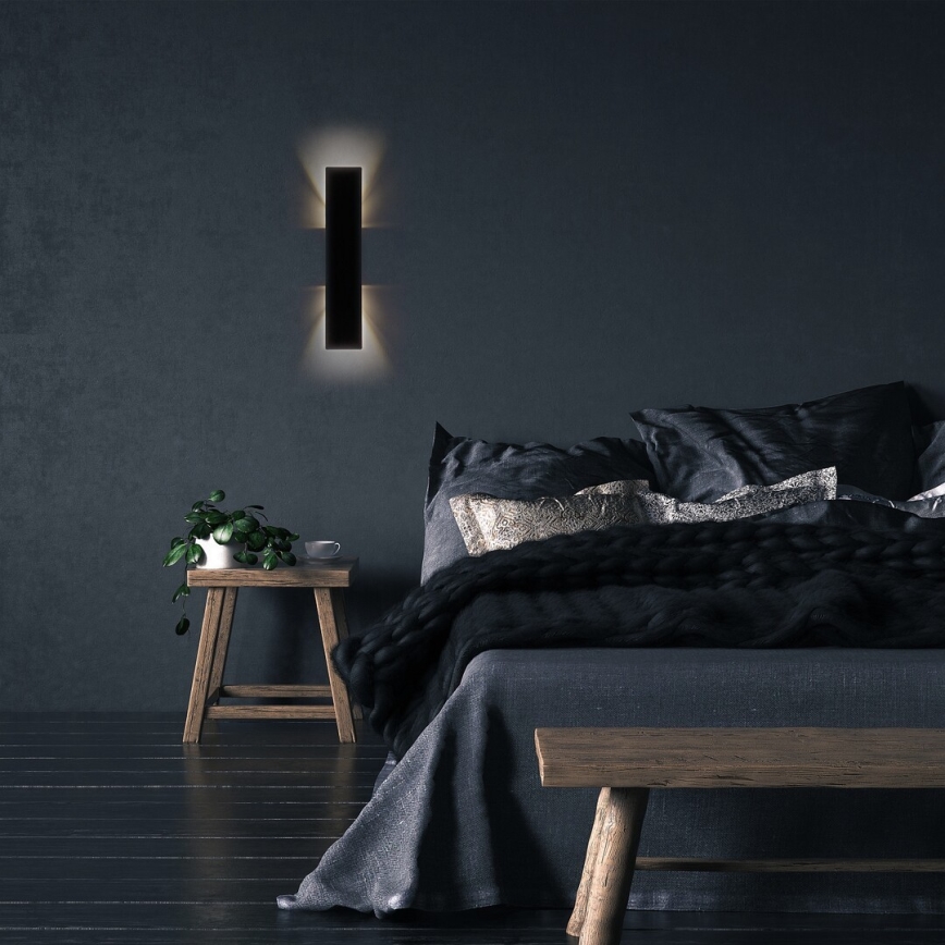 Rabalux - LED sieninis šviestuvas LED/6W/230V 3000K juoda