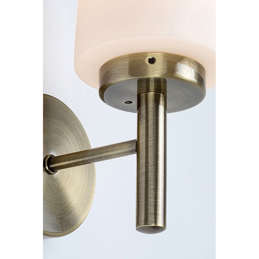 Rabalux - Sieninis vonios šviestuvas 1xE14/10W/230V IP44 bronza