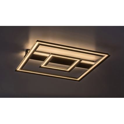 Rabalux - LED lubinis šviestuvas LED/48W/230V 3000K juodas 48,5x48,5 cm