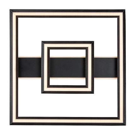 Rabalux - LED lubinis šviestuvas LED/48W/230V 3000K juodas 48,5x48,5 cm