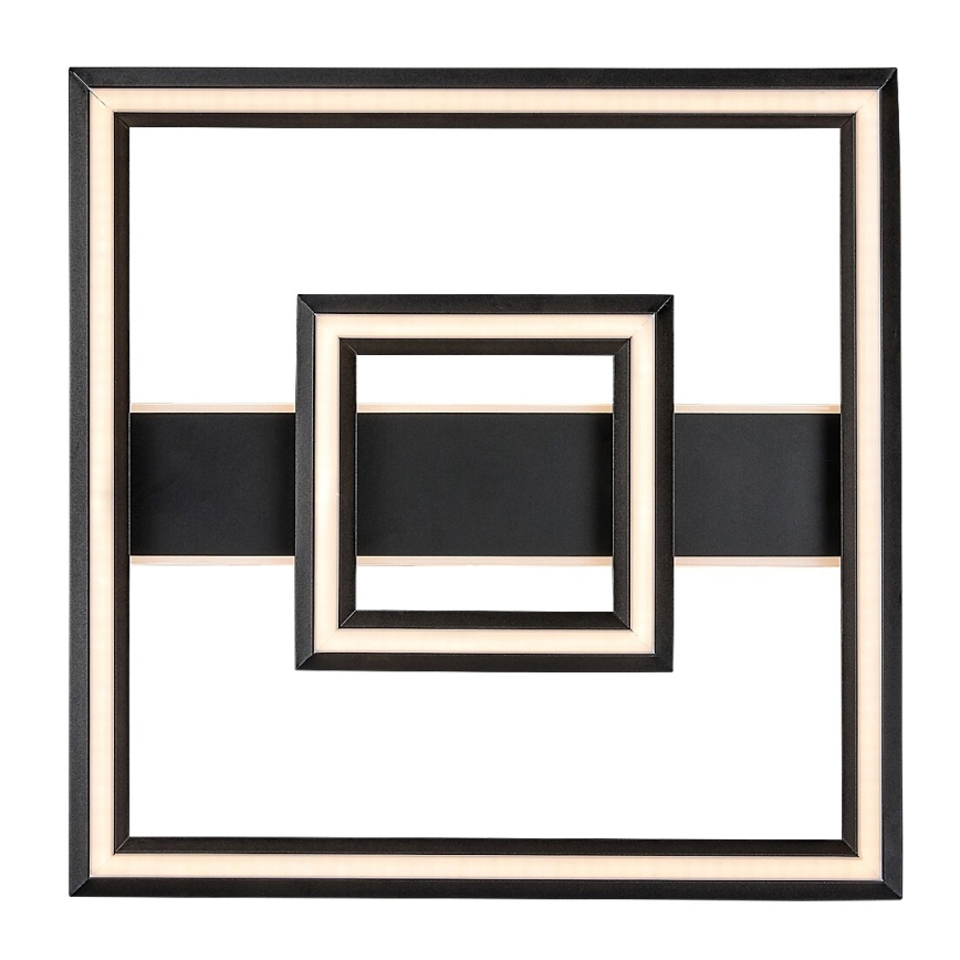 Rabalux - LED lubinis šviestuvas LED/48W/230V 3000K juodas 48,5x48,5 cm