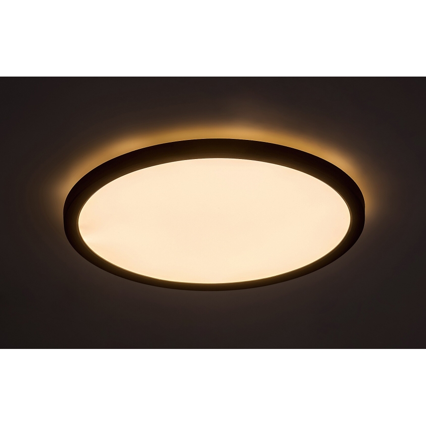 Rabalux - LED lubinis šviestuvas LED/24W/230V 3000/4000/6000K diametras 29 cm juoda