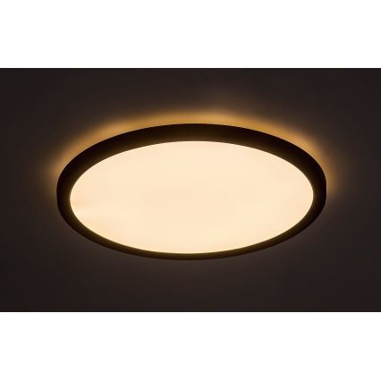 Rabalux - LED lubinis šviestuvas LED/36W/230V 3000/4000/6000K diametras 50 cm juoda