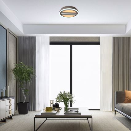 Rabalux - dimeriuojamas LED lubinis šviestuvas LED/55W/230V Ø 40 cm su nuotoliniu pultu