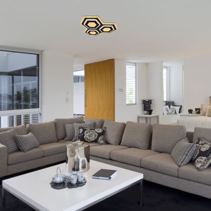Rabalux - LED reguliuojamas lubų šviestuvas LED/72W/230V 3000/6000K 41,5x41,5 cm su nuotoliniu valdymu