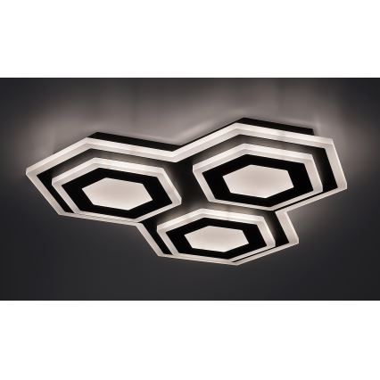 Rabalux - LED Pritemdomas lubinis šviestuvas LED/72W/230V 3000/6000K 41,5x41,5 cm + nuotolinio valdymo pultas