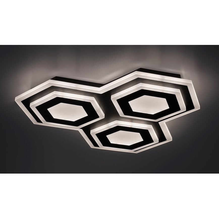 Rabalux - LED Pritemdomas lubinis šviestuvas LED/72W/230V 3000/6000K 41,5x41,5 cm + nuotolinio valdymo pultas