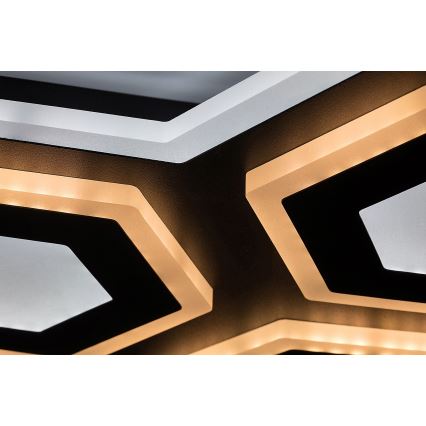 Rabalux - LED Pritemdomas lubinis šviestuvas LED/72W/230V 3000/6000K 41,5x41,5 cm + nuotolinio valdymo pultas