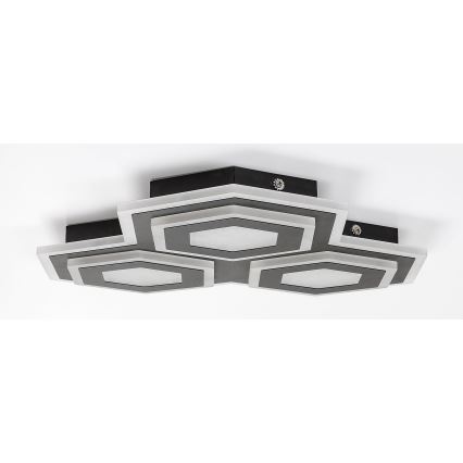 Rabalux - LED Pritemdomas lubinis šviestuvas LED/72W/230V 3000/6000K 41,5x41,5 cm + nuotolinio valdymo pultas