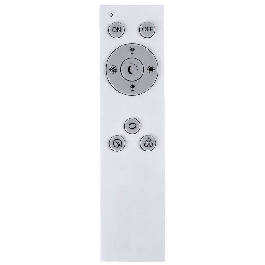 Rabalux - LED Pritemdomas lubinis šviestuvas LED/48W/230V 3000-6500K + nuotolinio valdymo pultas
