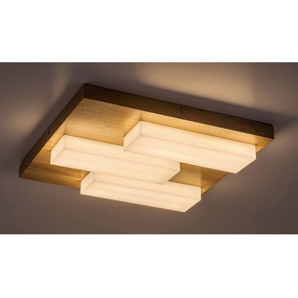 Rabalux - LED lubinis šviestuvas LED/30W/230V 3000K ąžuolas 40x40 cm