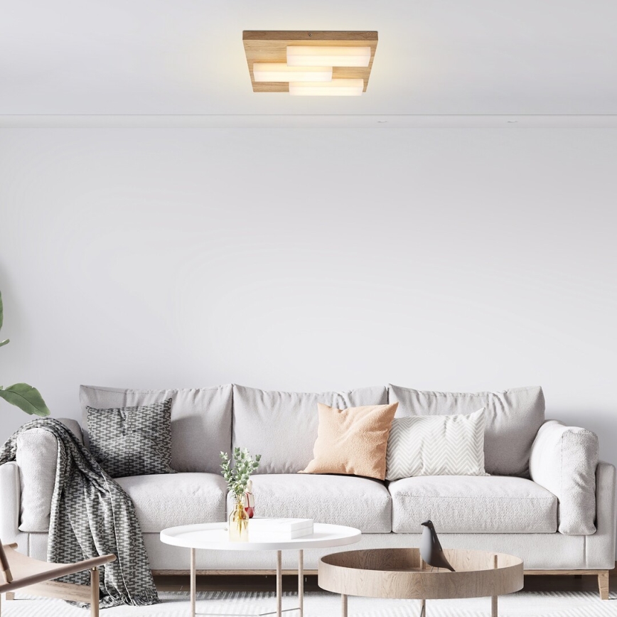 Rabalux - LED lubinis šviestuvas LED/30W/230V 3000K ąžuolas 40x40 cm