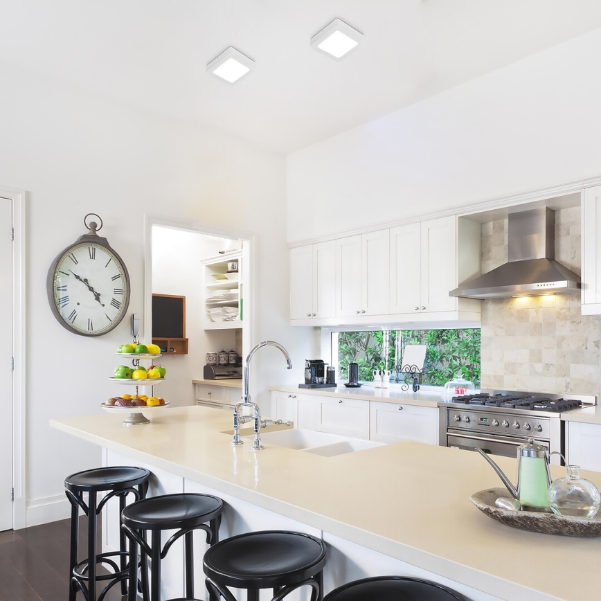 Rabalux - LED lubinis šviestuvas LED/7W/230V 4000K 12x12 cm balta