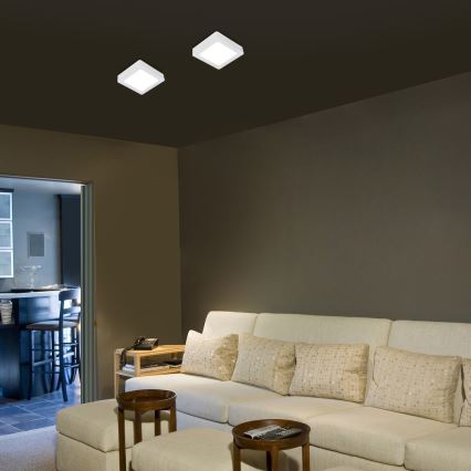 Rabalux - LED lubinis šviestuvas LED/15W/230V 3000K 16x16 cm balta