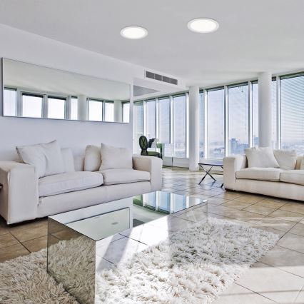 Rabalux - LED įleidžiamas lubinis šviestuvas LED/18W/230V 3000K diametras 22 cm balta