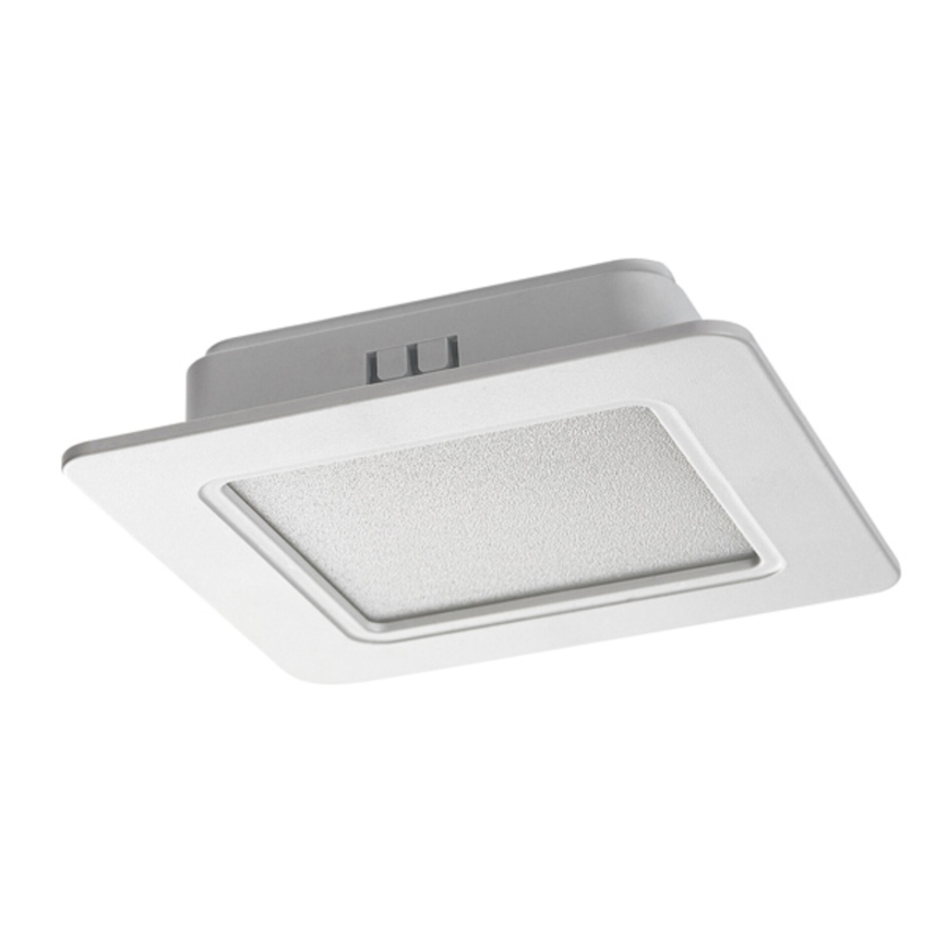 Rabalux - LED įleidžiamas lubinis šviestuvas LED/3W/230V 9x9 cm balta