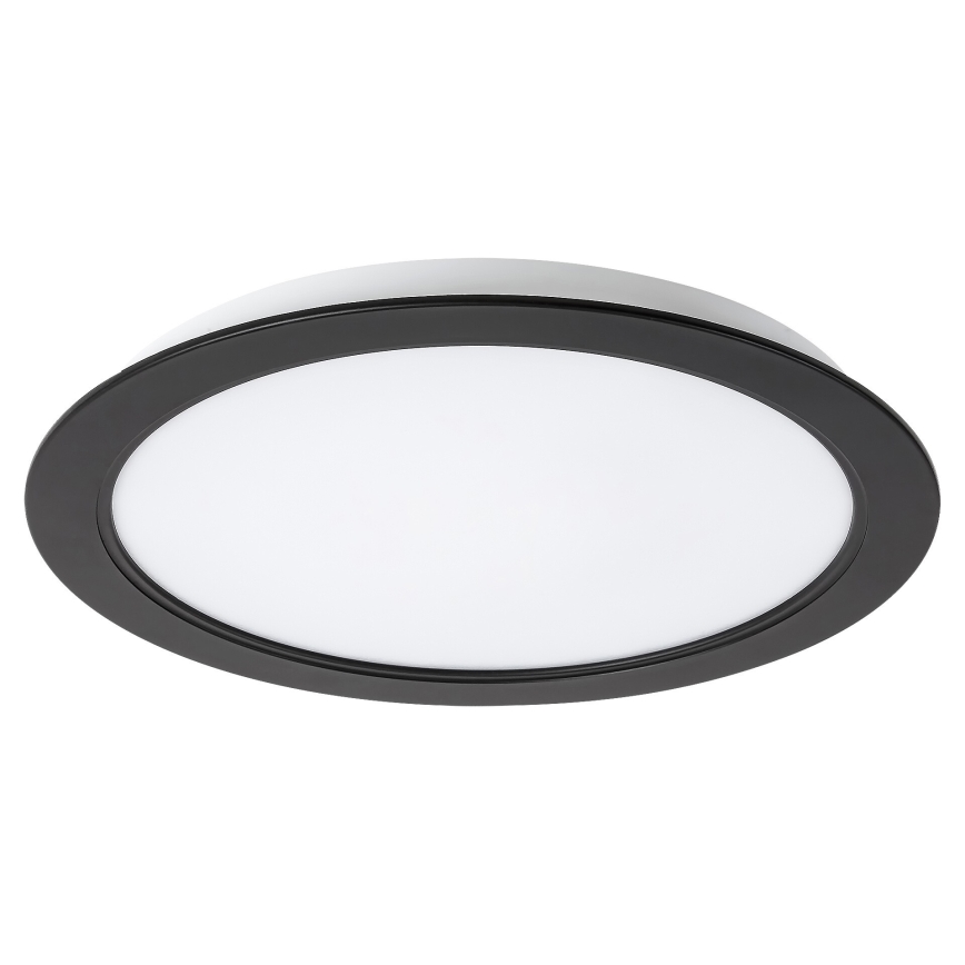 Rabalux - LED įleidžiamas lubinis šviestuvas LED/18W/230V diametras 22 cm juoda