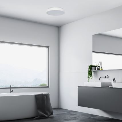 Rabalux - LED lubinis vonios šviestuvas LED/36W/230V IP44 4000K diametras 35 cm balta