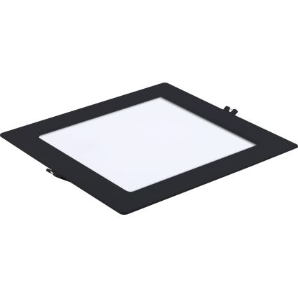 Rabalux - LED įleidžiamas lubinis šviestuvas LED/18W/230V 22x22 cm juoda