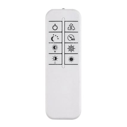 Rabalux - Dimeriuojamas LED lubinis šviestuvas LED/34W/230V 3000-6500K skersmuo 51 cm + nuotolinio valdymo pultas